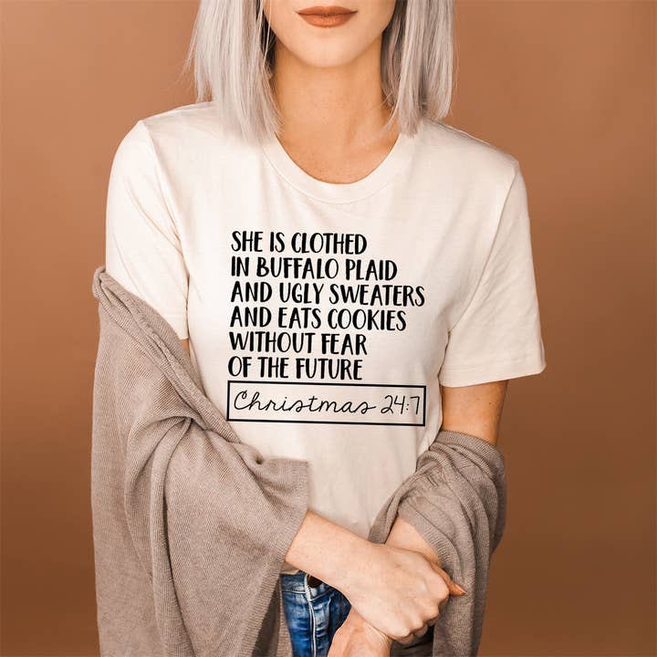Christmas 24:7 T-Shirt for wholesale by The Dirty Cowgirl Apparel