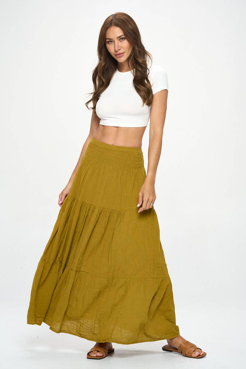 Kathmandu Imports - Wholesale Skirt - Women's - Maxi Skirts  (TH-1811)0