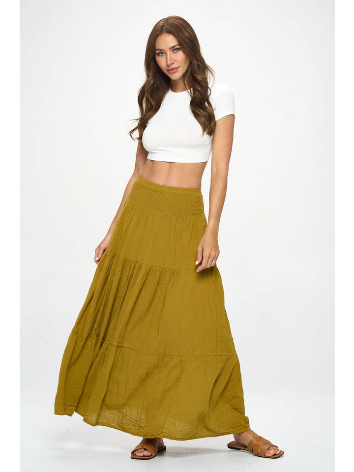 Kathmandu Imports - Wholesale Skirt - Women's - Maxi Skirts (TH-1811)