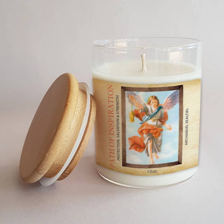Bougie Path of Inspiration - Angels & Saints pour la vente par Seven Souls Botanicals