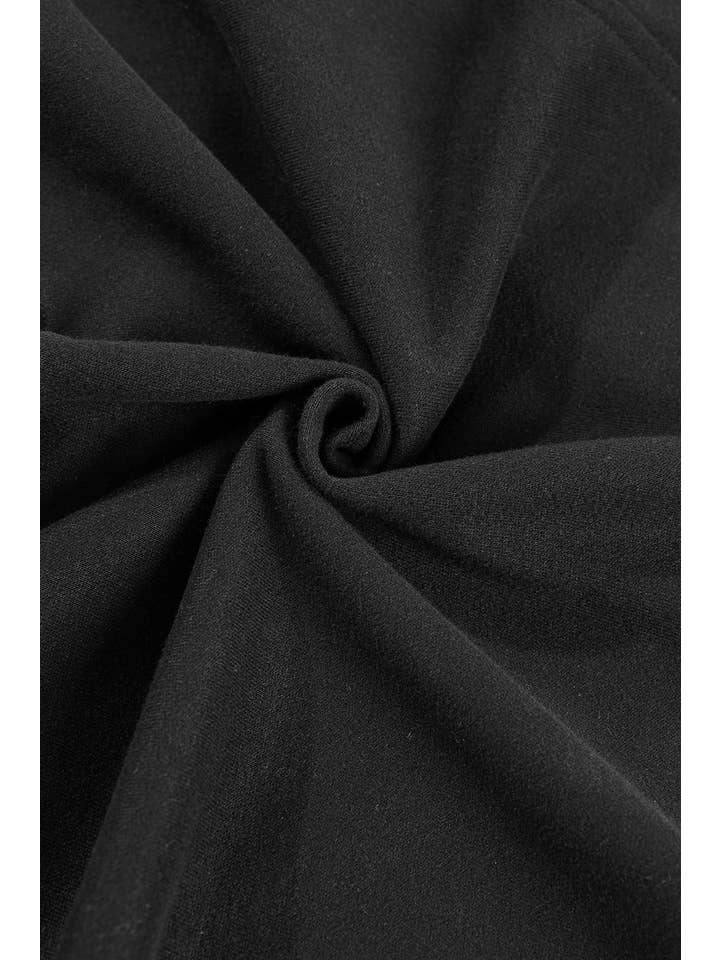 PRETTY BASH - Wholesale Sweatshirt - Women's - Solid Fleece-Lined Half-Zip Up Collar Sweatshirt24