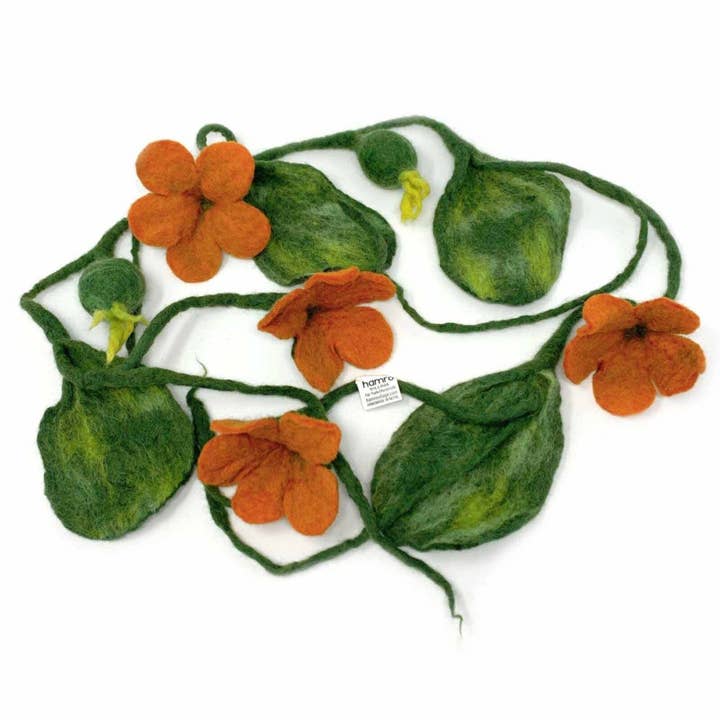 Felt Garland Autumnal for wholesale by Hamro Village