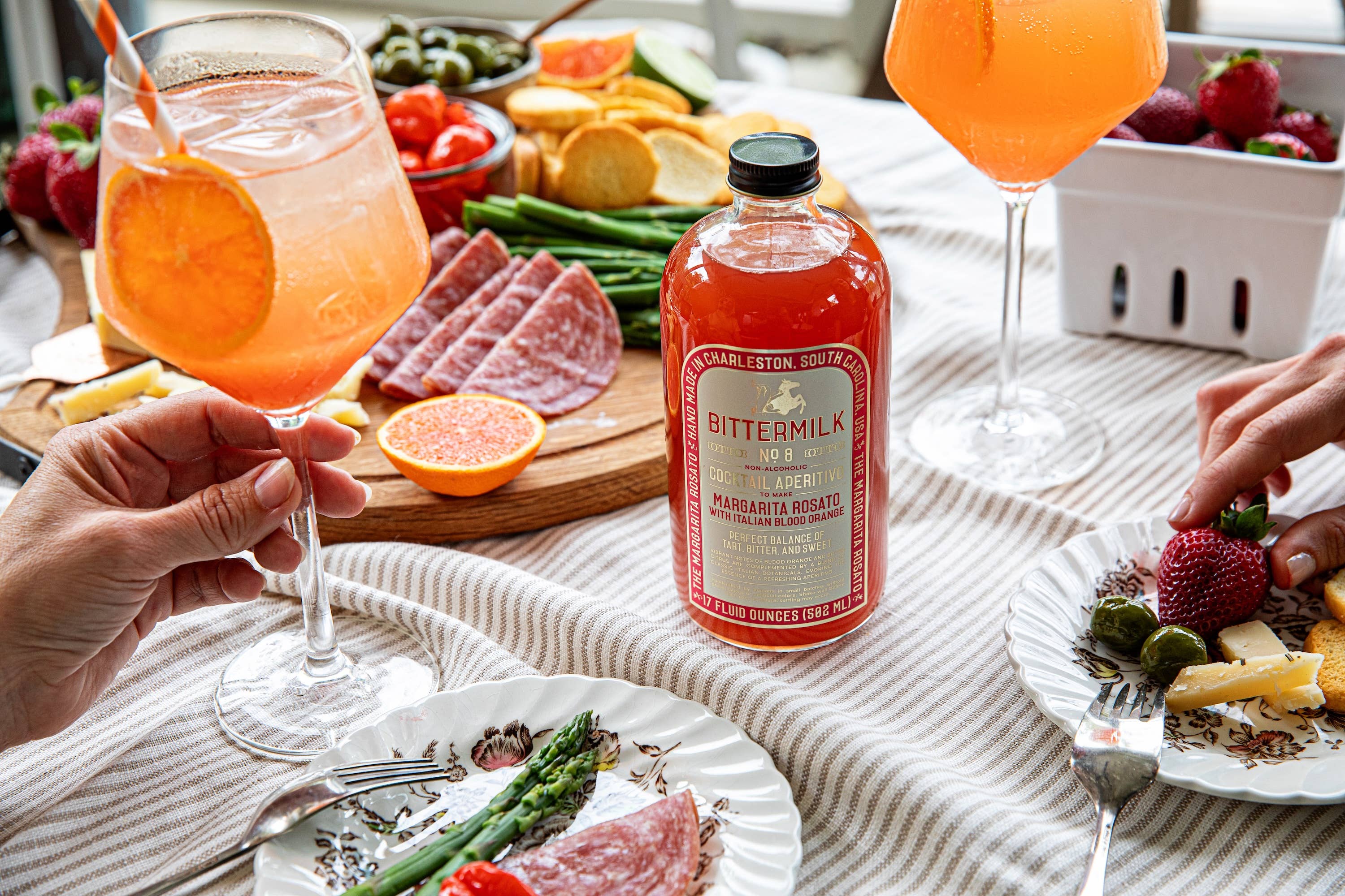 Bittermilk Bottling Co. - Vente Mélange/sirop pour cocktails - Bittermilk No.8 - Margarita Rosato avec Orange Sanguine Italienne6