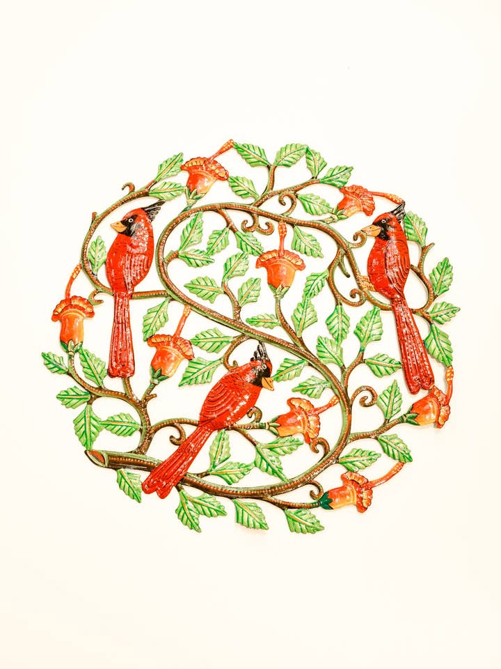 Painted Cardinal Spirit for wholesale by Beyond Borders