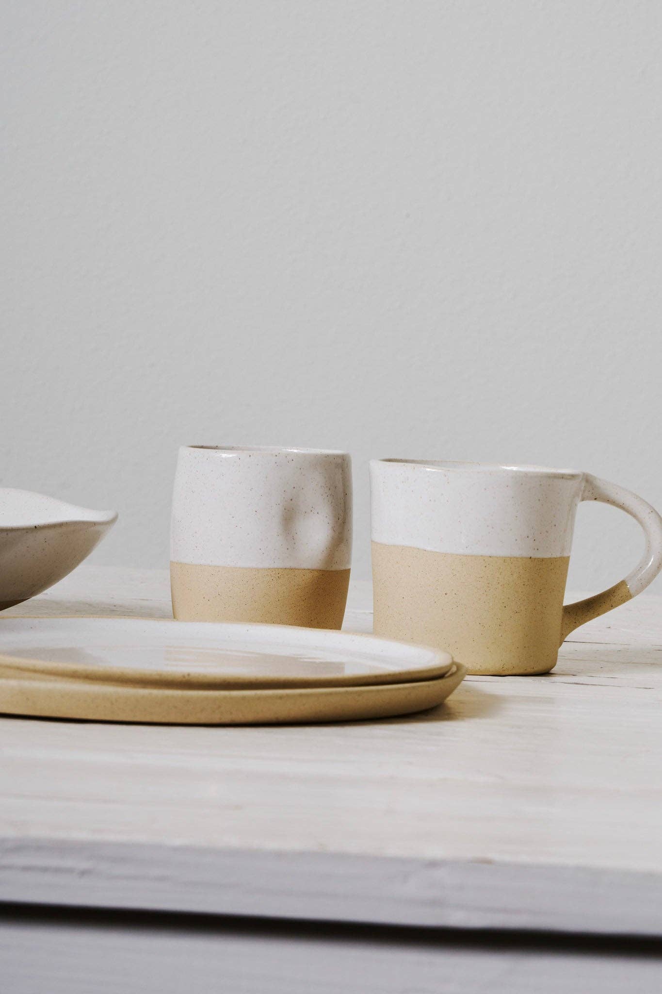 Co.House Designs - Wholesale Drinking Glass/Cup - Cliffs Thumbprint Cup2