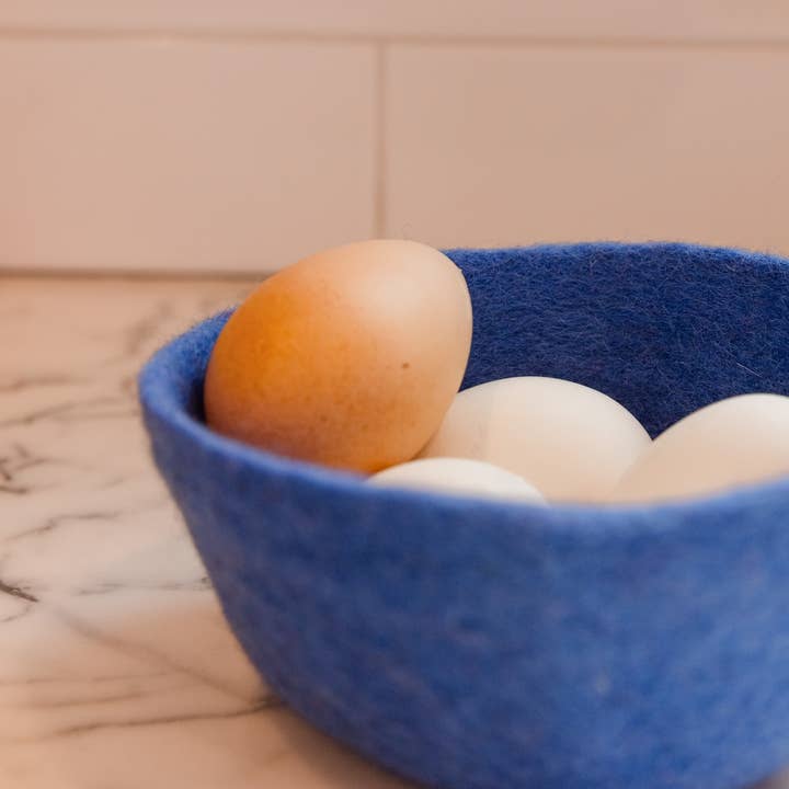 Fibres of Life - Wool & Felt - Wholesale Decorative Plate/Dish/Bowl - Felt Bowl - Small | Wool Felt Bowl | Catchall Felt Decor3