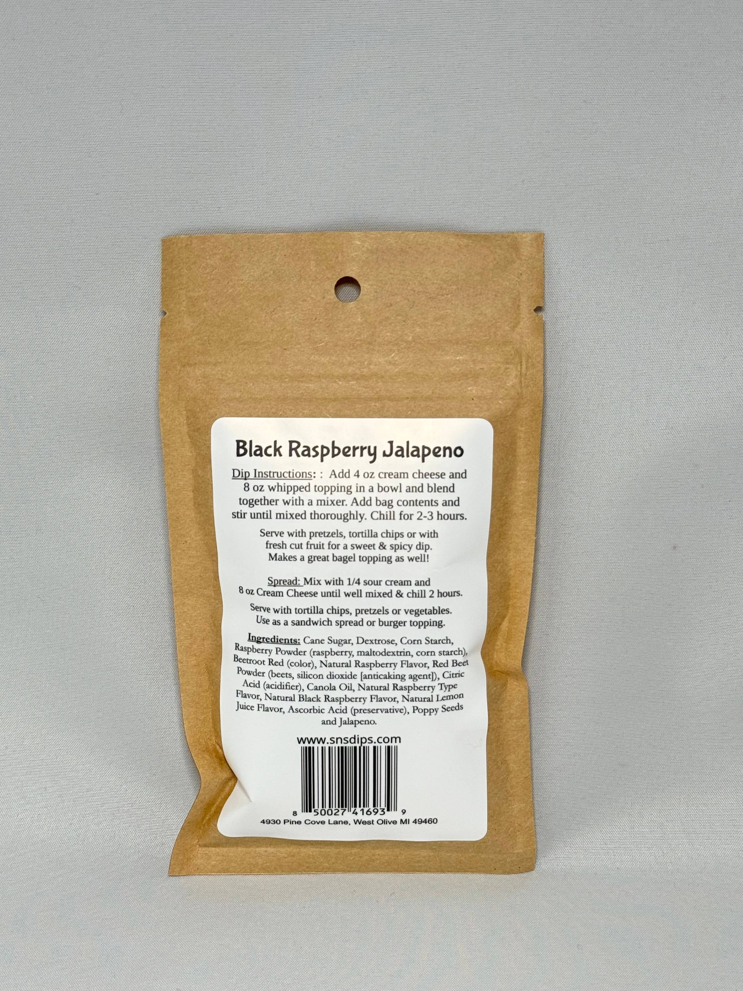 SnS Dips - Wholesale Dip - Black Raspberry Jalapeno Dip Mix1