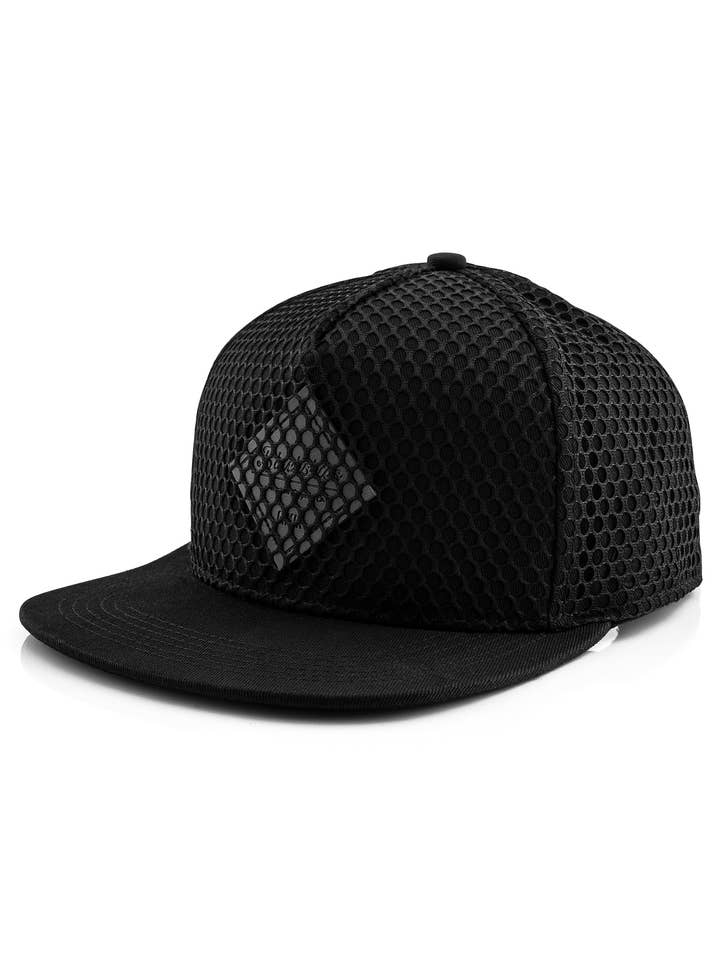 Gorra Snapback Andromeda - Malla Negra para venta al por mayor de Blackskies