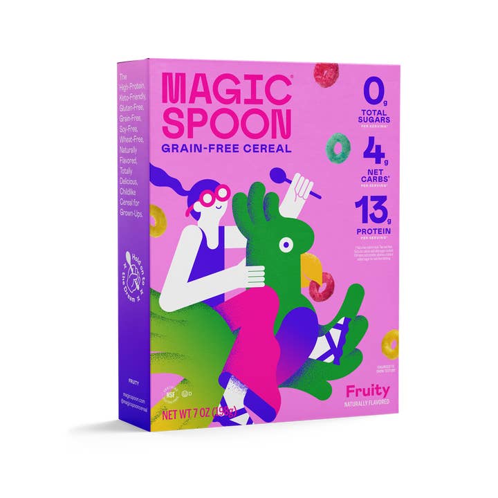 Magic Spoon - Wholesale Breakfast Cereal - Magic Spoon High Protein Fruity Cereal (8 boxes)2