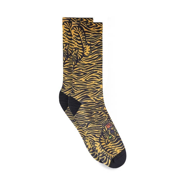 Crouching Tigers Socks for wholesale by Vertex London