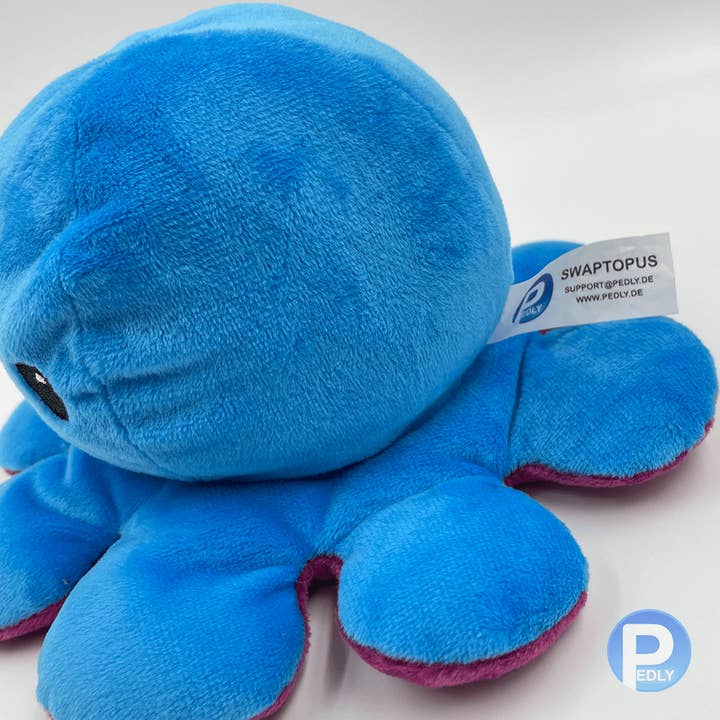 Swaptopus - Wholesale Stuffed/Plush Toy - Kids & Baby - Reversible Swaptopus 2.0 (Lila | Blau)1