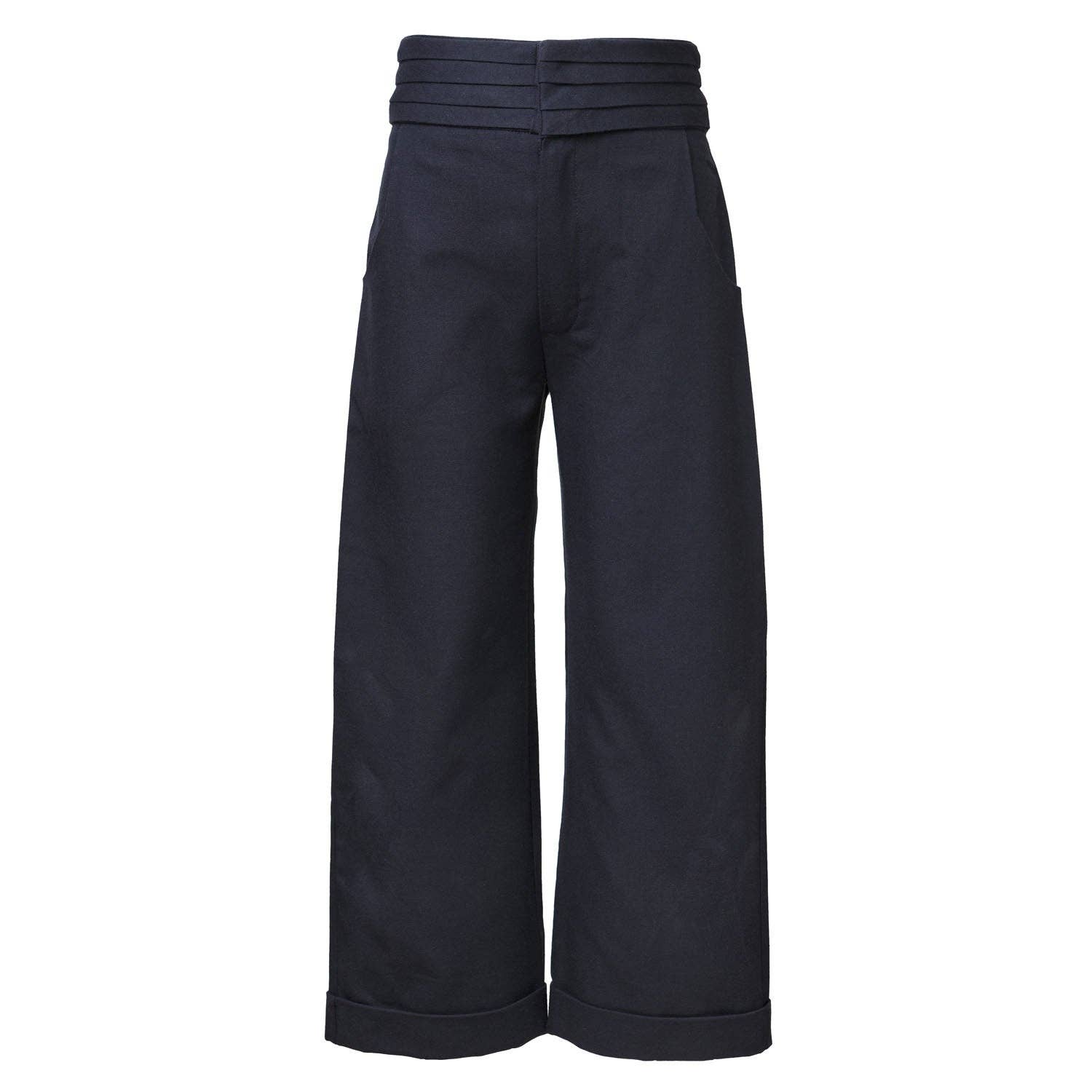 Infantium Victoria - Wholesale Pants - Kids - Black Pants with Pleated Belt0