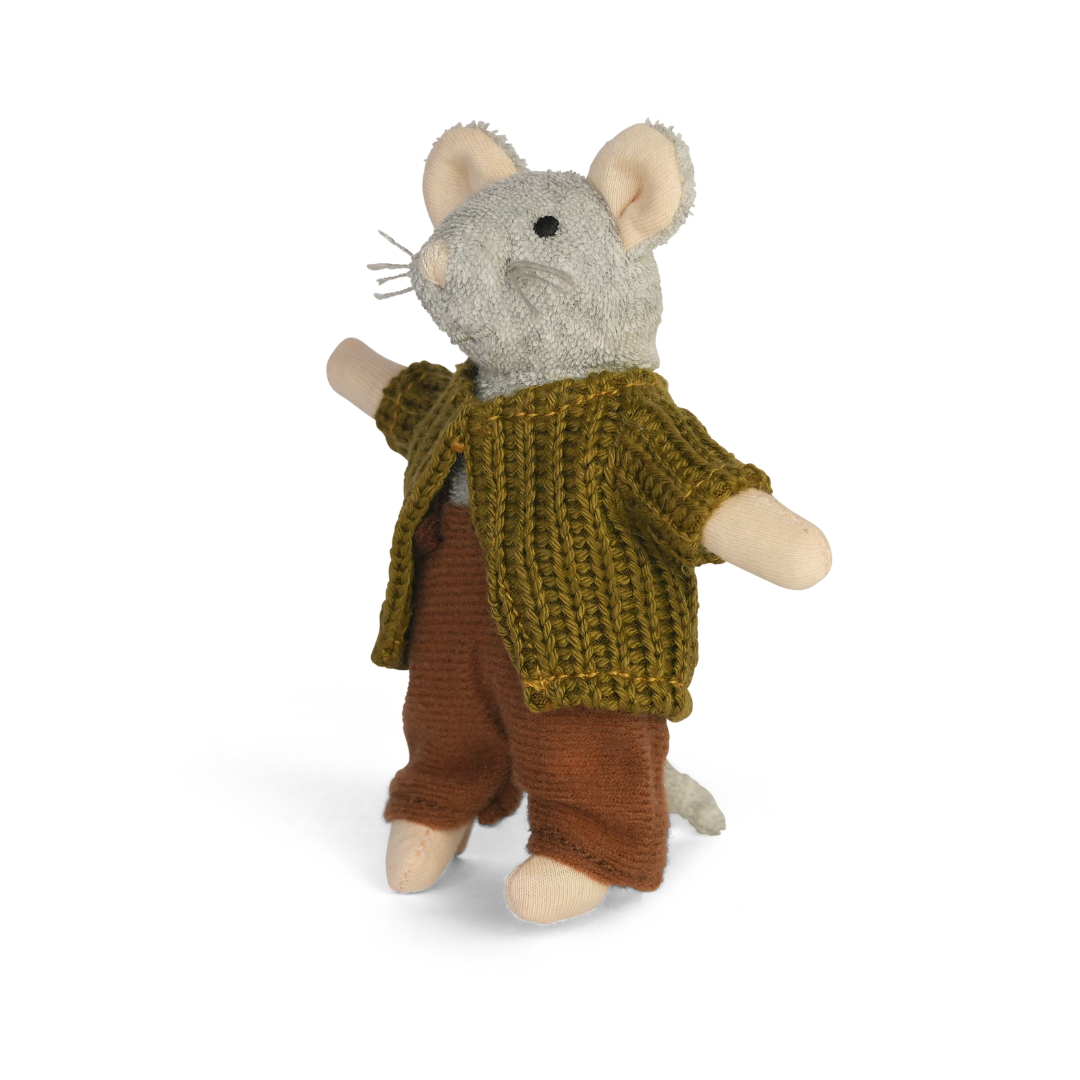 Het Muizenhuis - Wholesale Stuffed/Plush Toy - Kids & Baby - Kids Plush Toy - Mouse Sam's Father (12cm)2