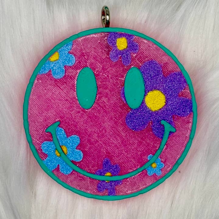 Floral Smile Car Freshie for wholesale by Great Smoky Meltin’s, LLC