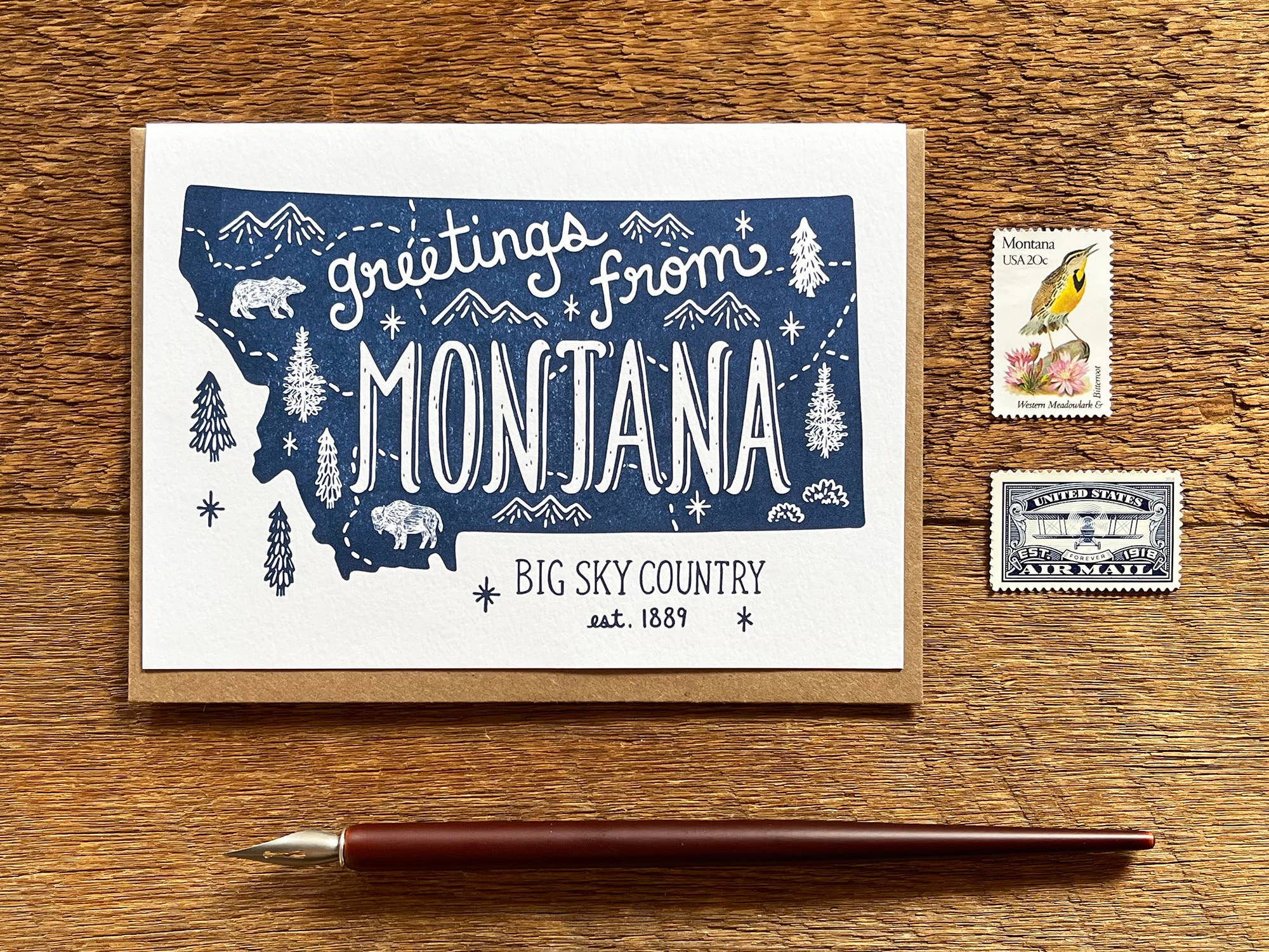 Noteworthy Paper & Press - Wholesale Everyday Greeting Card - Montana Greeting Card3