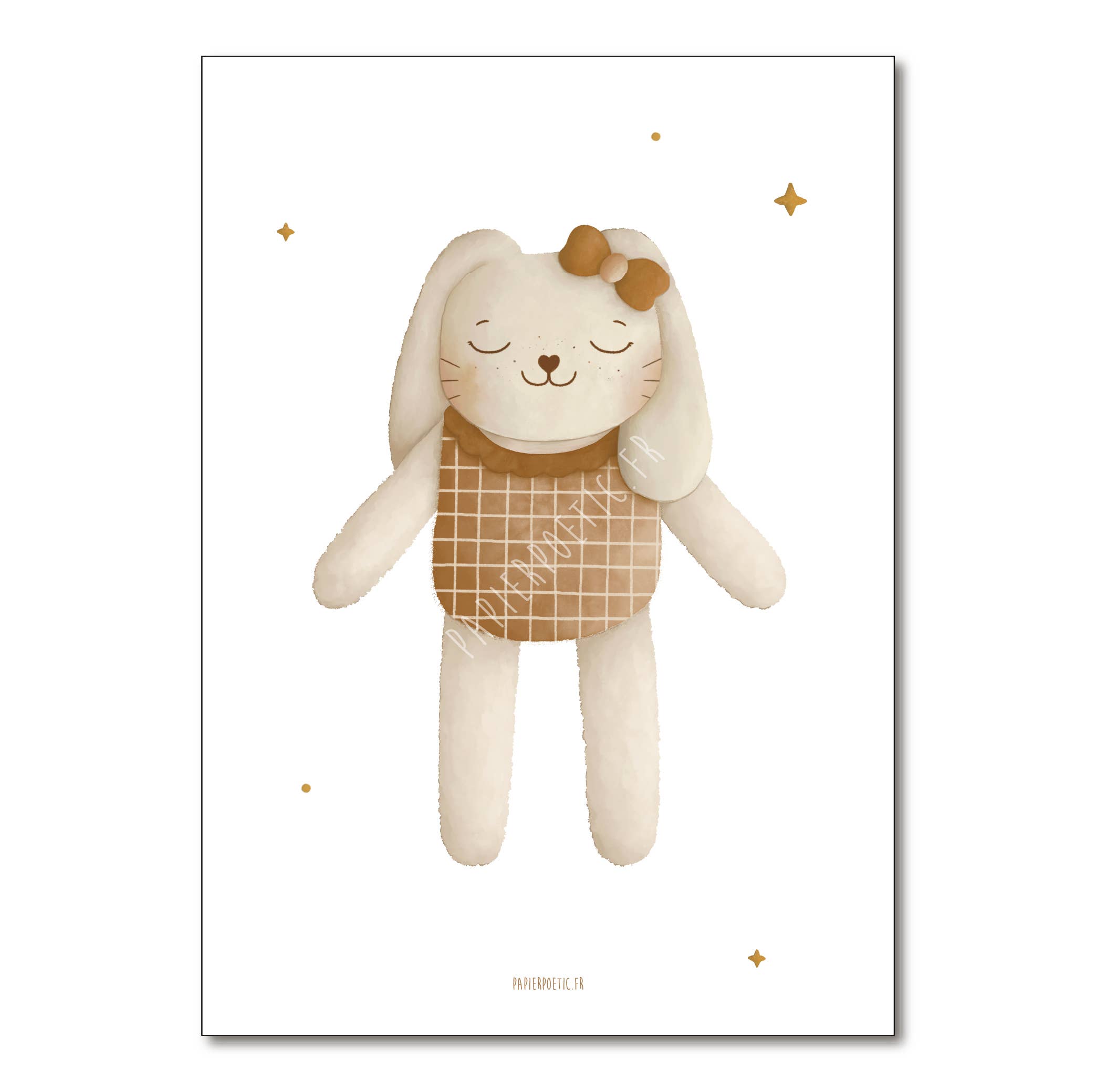 Papier Poetic - Wholesale Poster - Display/Poster "Doudou Lapinette"0