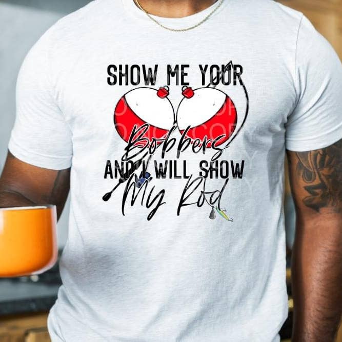 Vis mig din Bobbers T-shirt for engroshandel hos Farm Life Crafting