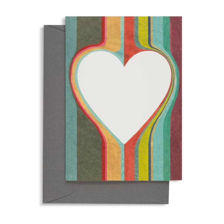 Ame González Stationery Colorful Stripes - Greeting Cards for wholesale by Meezy