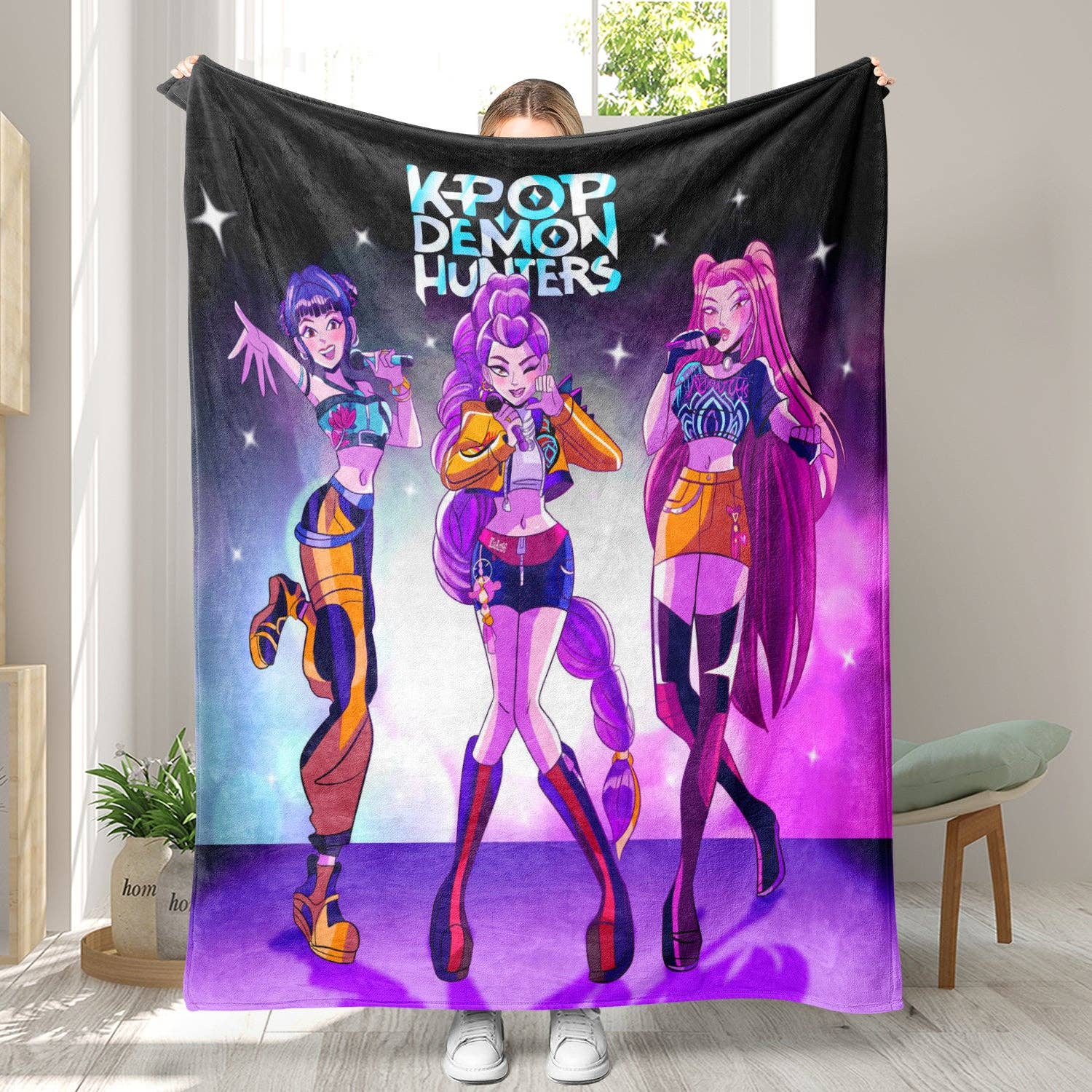 Little Trendy - Wholesale Throw Blanket - KDH K-pop inspired Throw Blanket soft flannel Blanket10