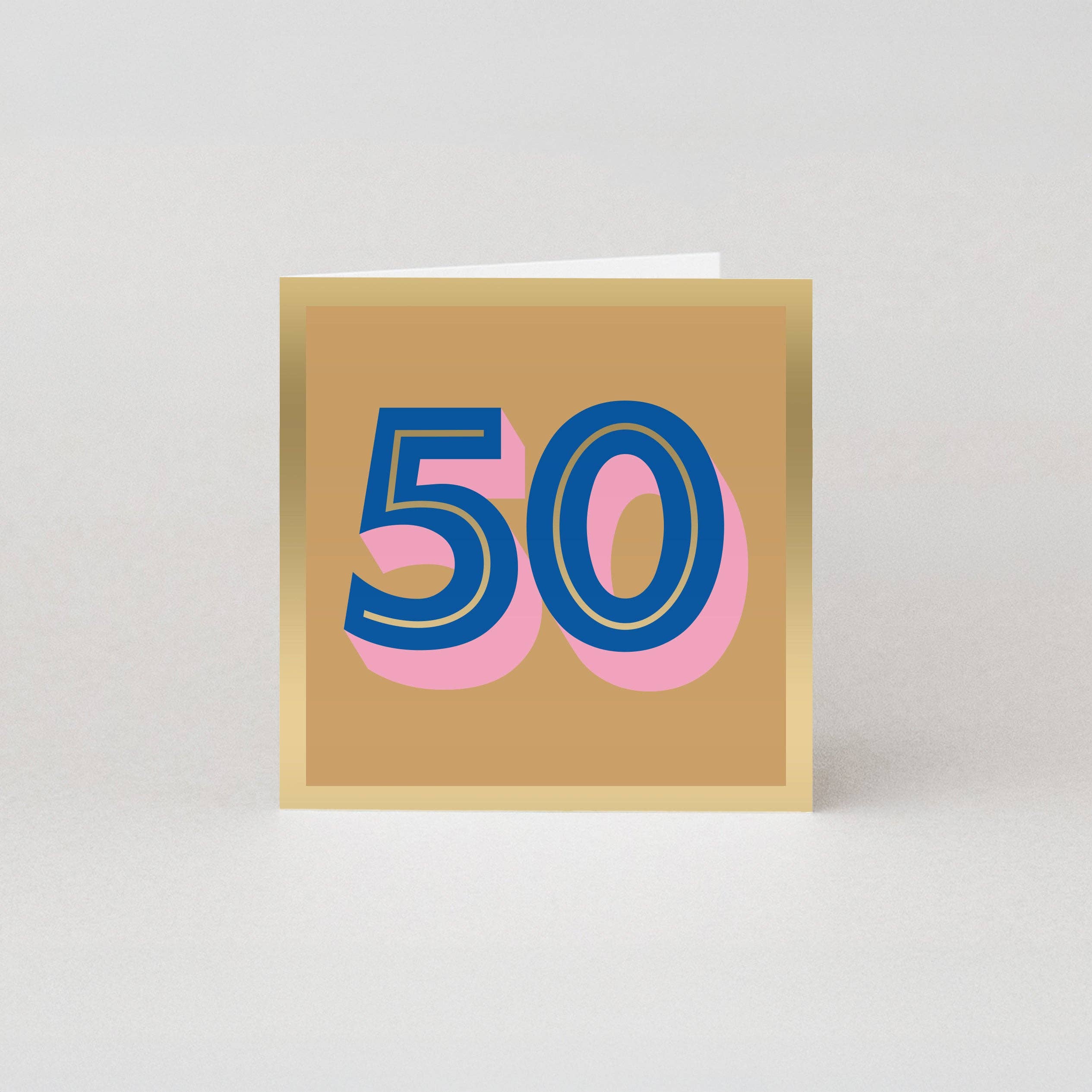 Studio Boketto – wholesale Birthday card – 50th Birthday Cards | Milestone Age Cards | Luxury Cards
0