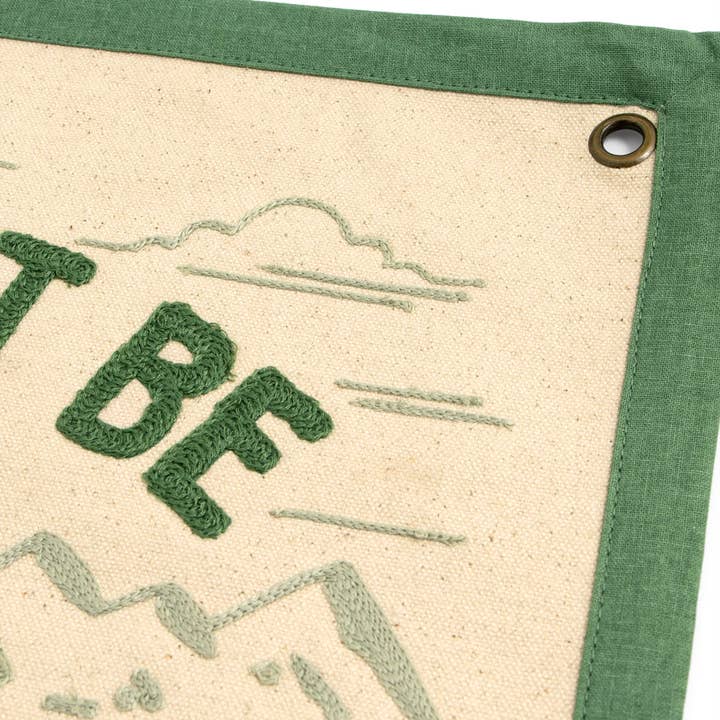 1canoe2 | One Canoe Two Paper Co. - Wholesale Banner - The Place Embroidered Canvas Banner3