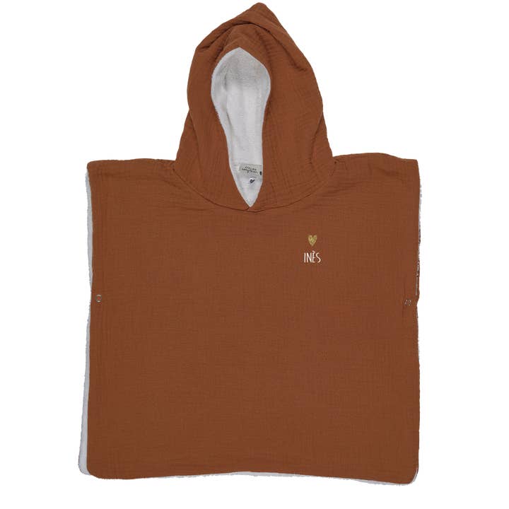 Poncho con capucha integrada para venta al por mayor de Atelier Wagram