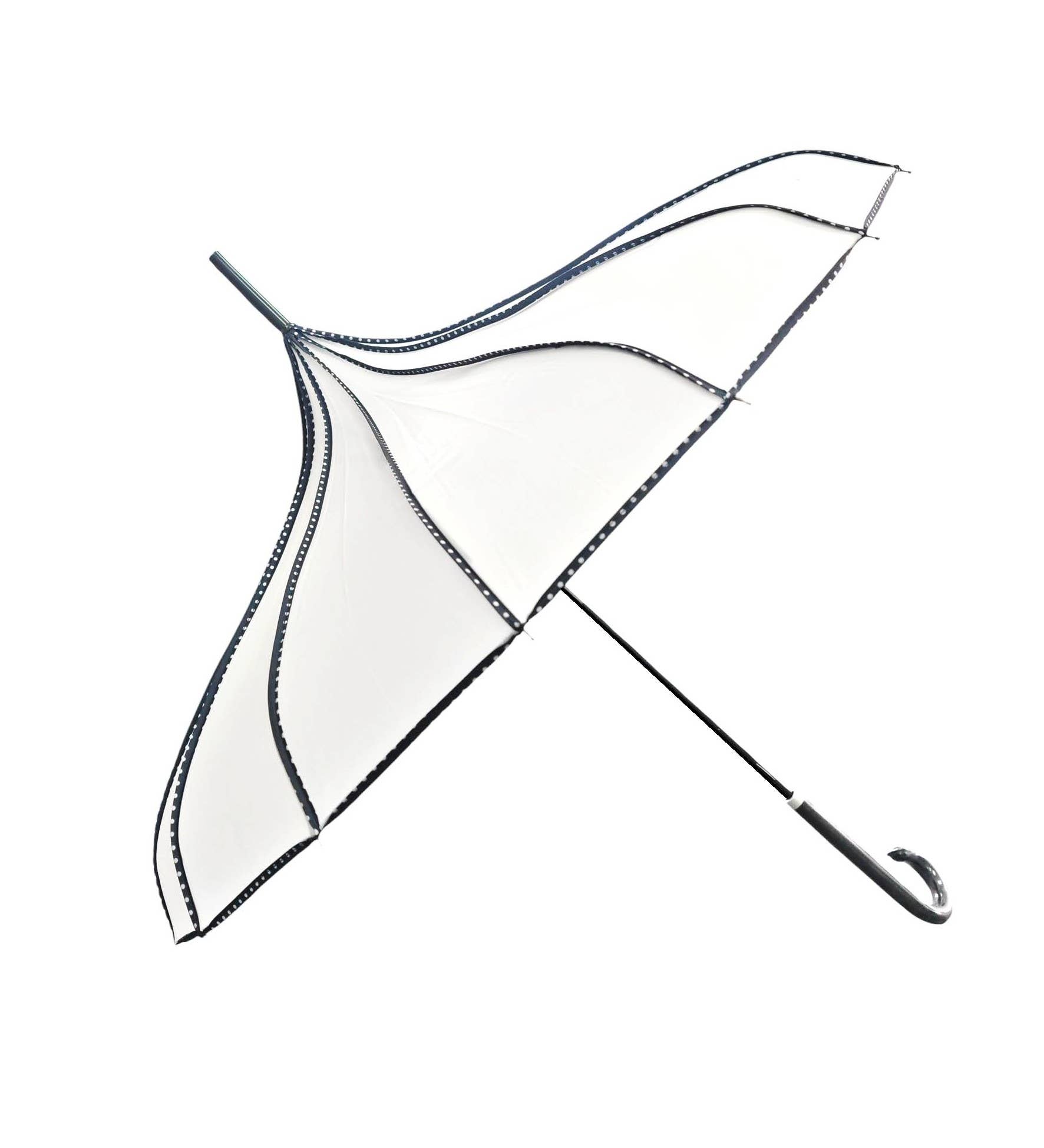 Superbia - Wholesale Umbrella - Women's - Pagoda Trims Long Stick Umbrella (For Sun & Rain)12