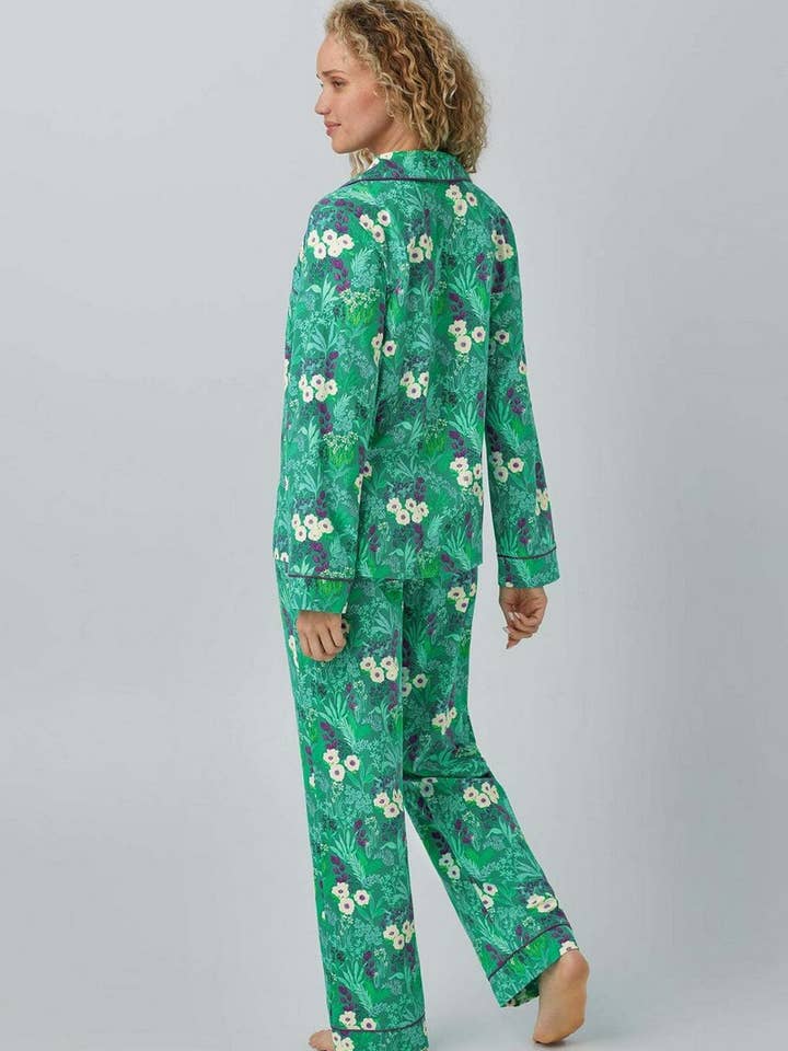 NINEXIS - Wholesale Lounge Set - Women's - CWSPJ0109_LARGE SIZE PRINTED LONG SLEEVE TROUSERS HOME WEAR
