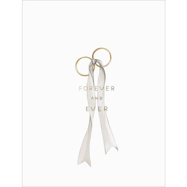 Vevoke - Wholesale Wedding card - Foil Card-Wedding Rings