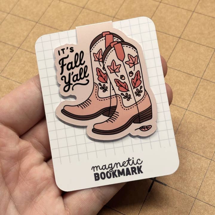 Stickiply - Vente Marque-page - C'est l'automne les amis | Marque-page magnétique