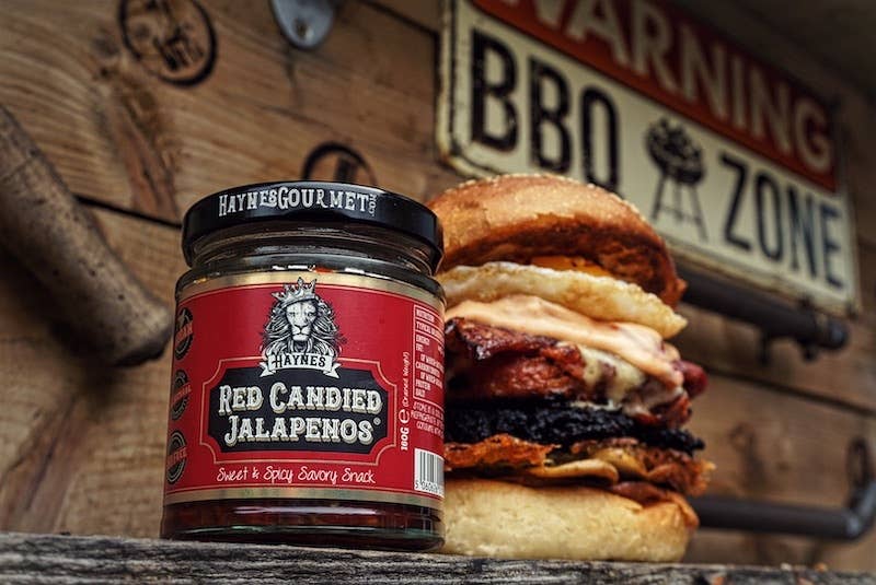 Haynes Gourmet UK - Vendita all'ingrosso Sottaceti - Jalapeños rossi canditi Haynes1