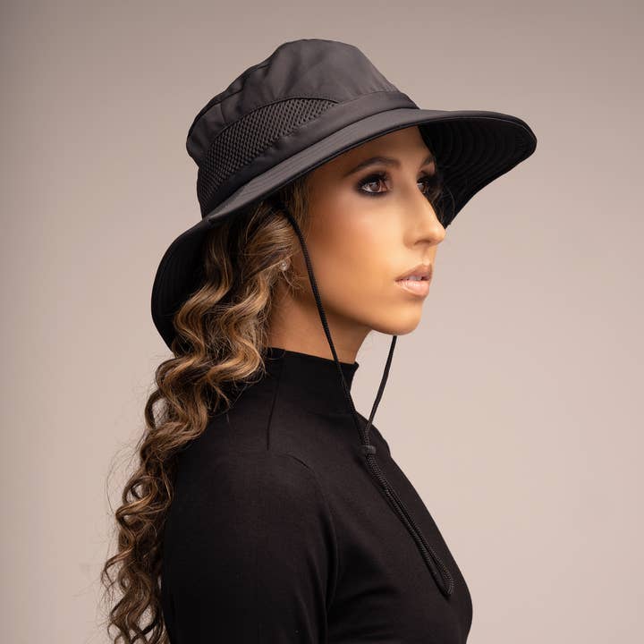 Hairbrella - Wholesale Bucket Hat - Women's - Satin-Lined, Waterproof Sun Hat