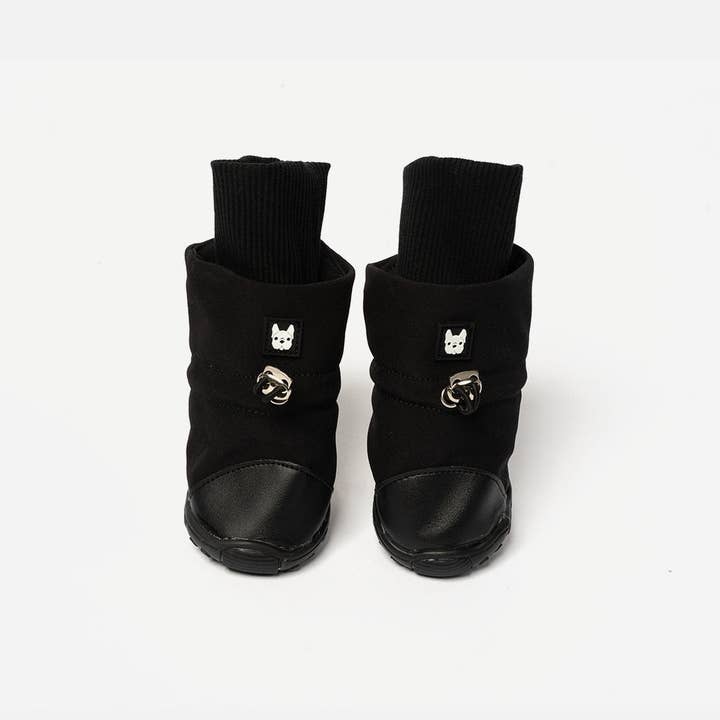 Morgan Adjustable Dog Boots - Black for wholesale on Faire1