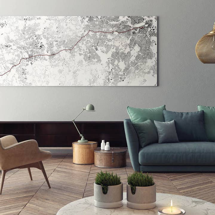 Boston, Massachusetts 26 Mile Marathon: Detailed Map for wholesale by Nativah Chaya