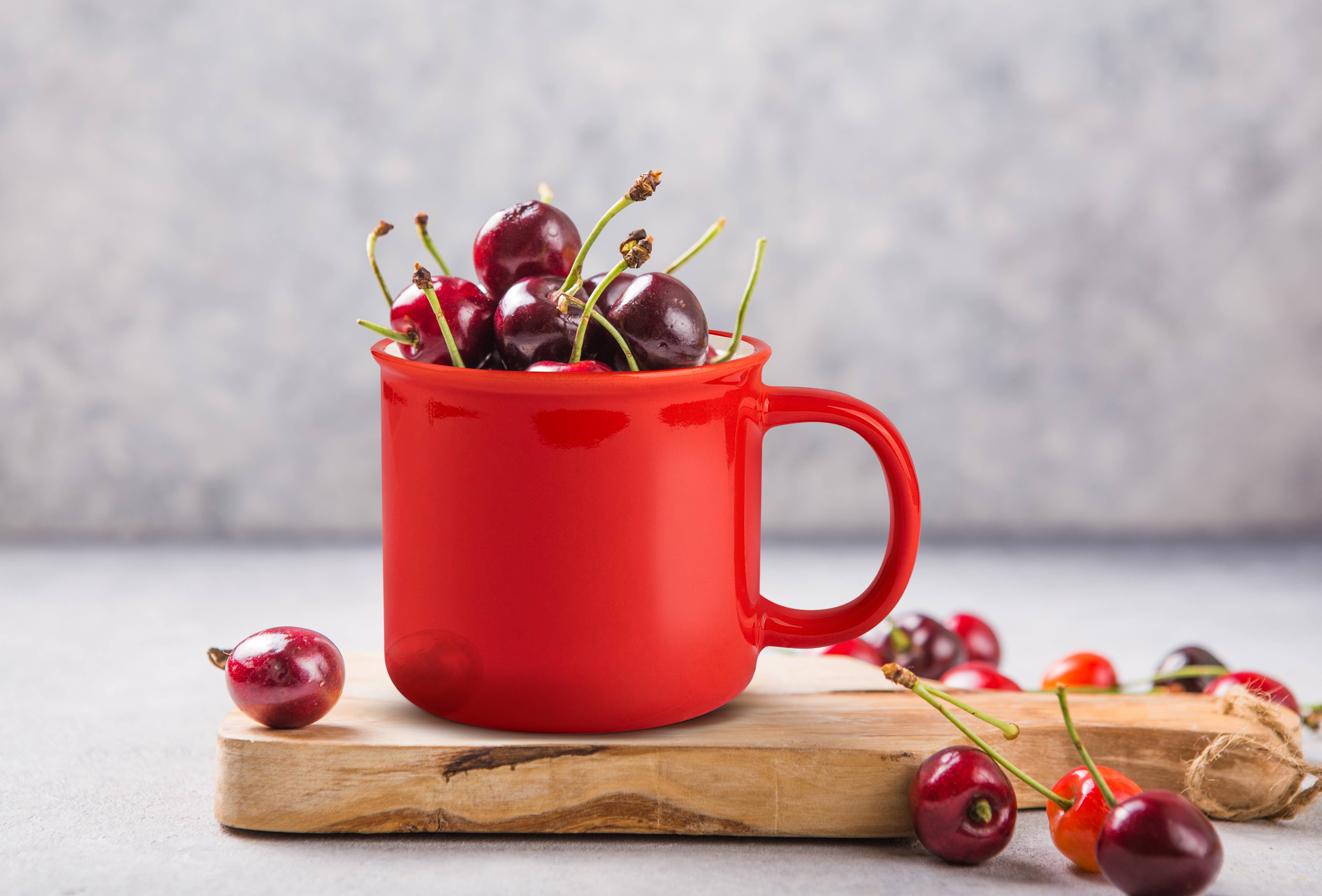 Kook - Wholesale Coffee Mug - Kook Ceramic Camper Mugs, 14 oz, Navy Blue, Set of 21