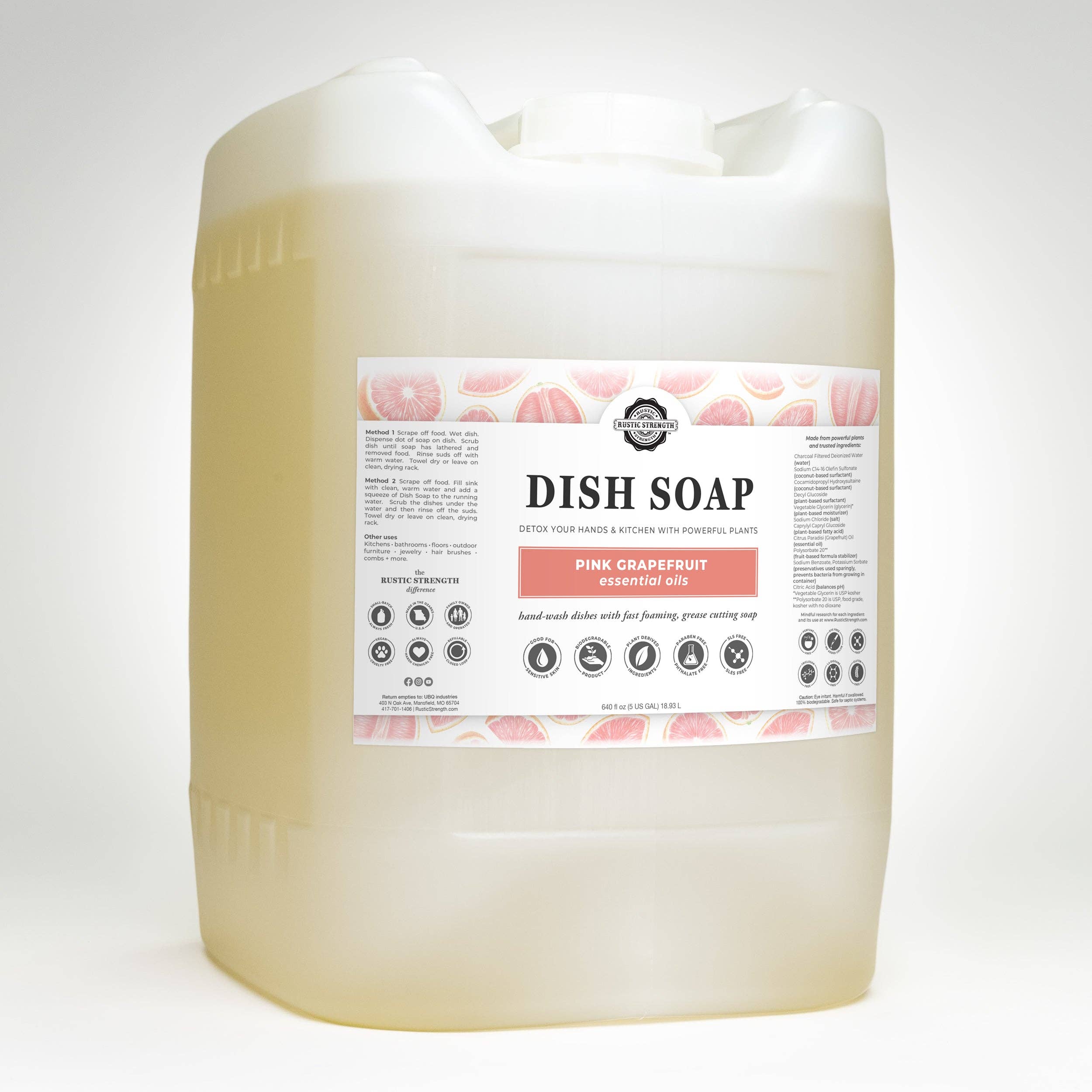 Rustic Strength - Wholesale Dish Soap - Dish Soap - Our Popular Scents6