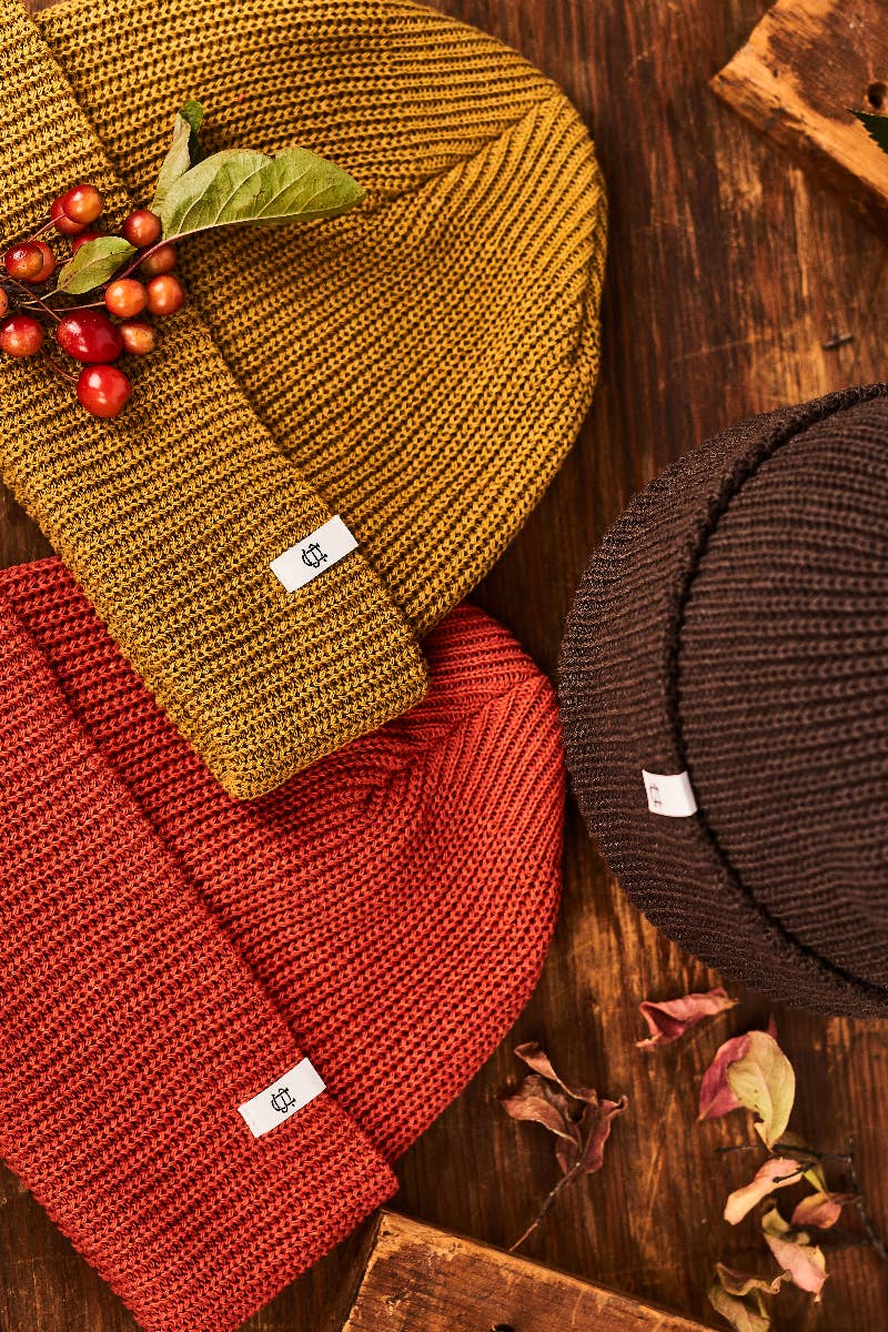 Upstate Stock - Vente Bonnet – unisexe - Casquette de montre en coton recyclé Spice4