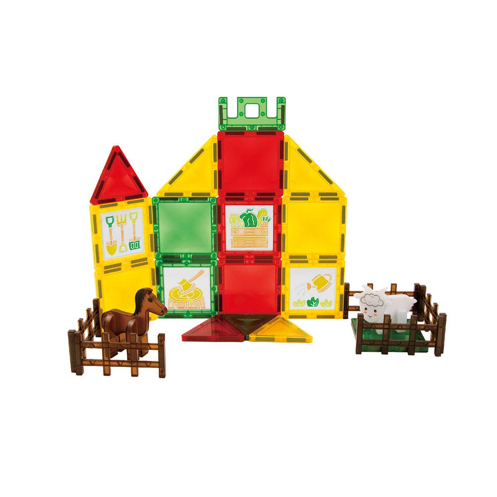 AJ Aguiar - Wholesale Toy Set - Kids - Magnetic Game The Farm 46 Pcs With 6 Markers13