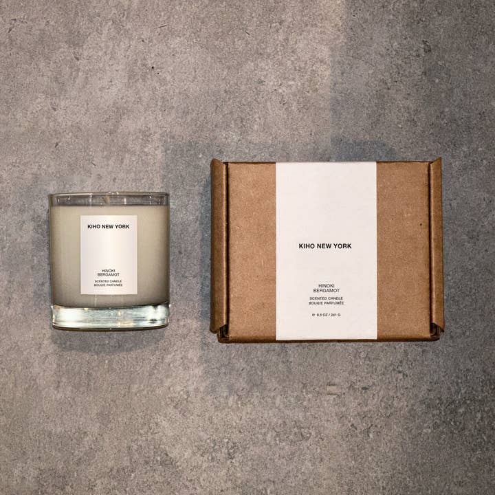 KIHO NEW YORK - Wholesale Jar/Filled Candle - Hinoki Bergamot Candle2
