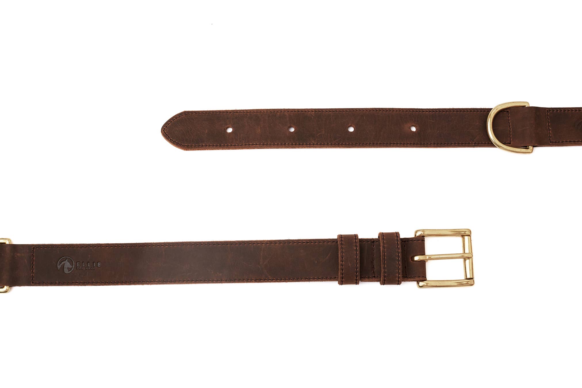 Ellie Dog Wear - Vente Collier – chien - Collier en cuir pleine fleur1