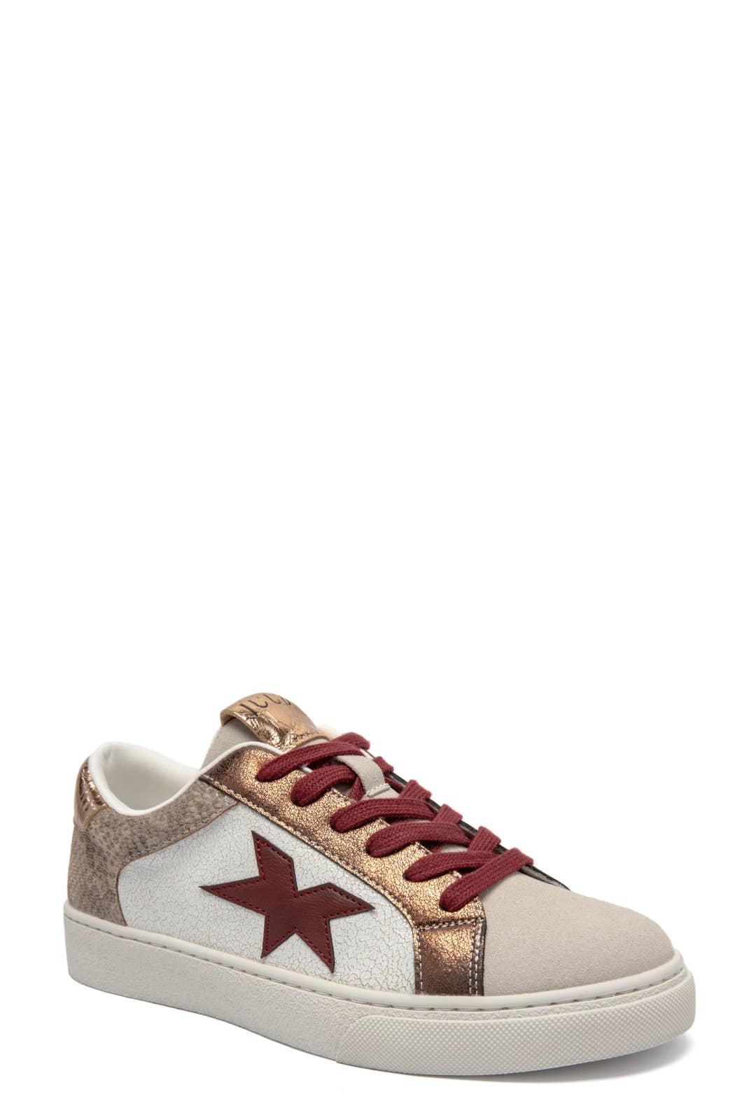 ERYNN – wholesale Vardagssneakers - Dam – Snörskor Elia med guldsparkle och metallicdetaljer13