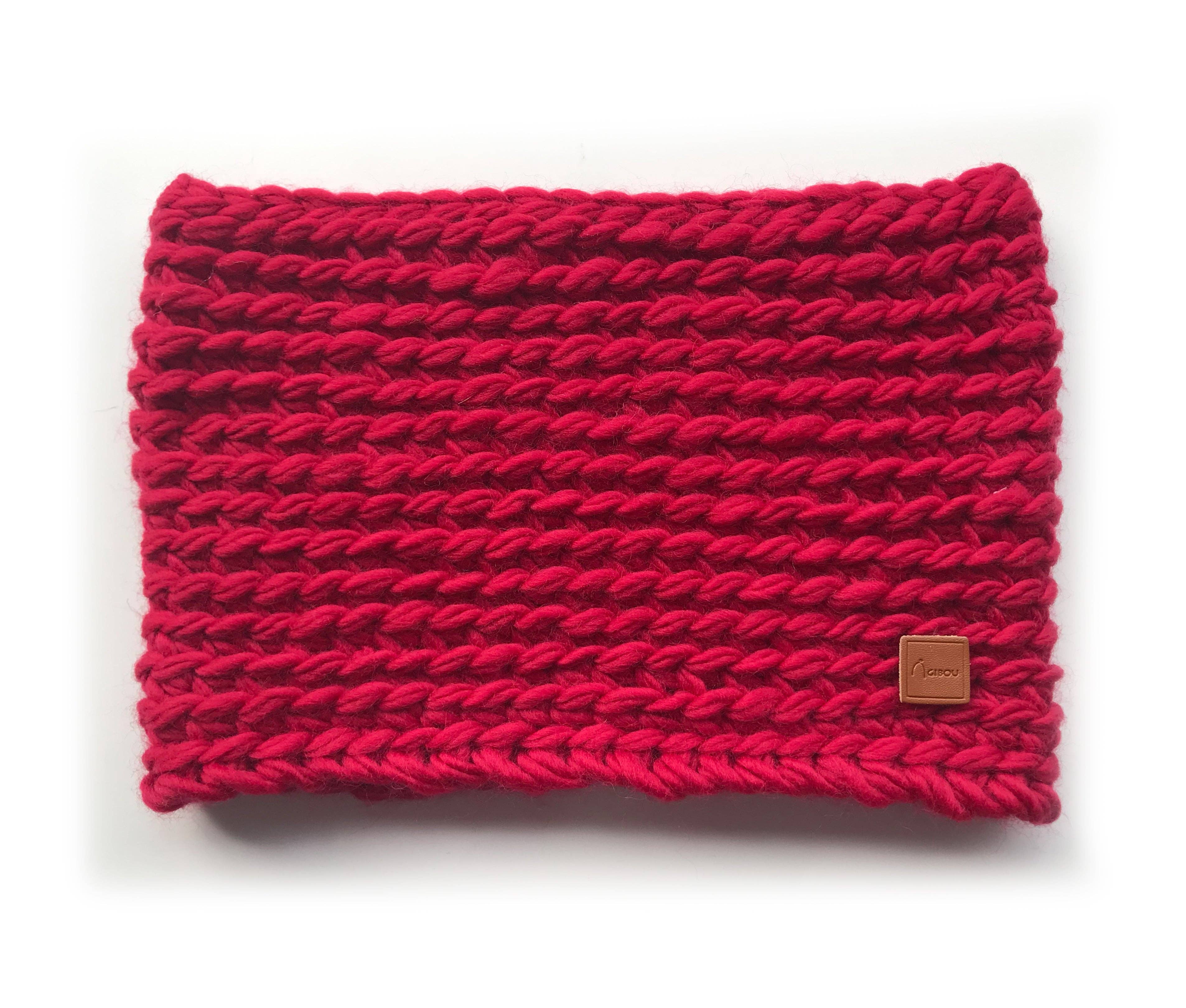 Gibou – wholesale Mössa - Dam – Handstickad halsvärmare8