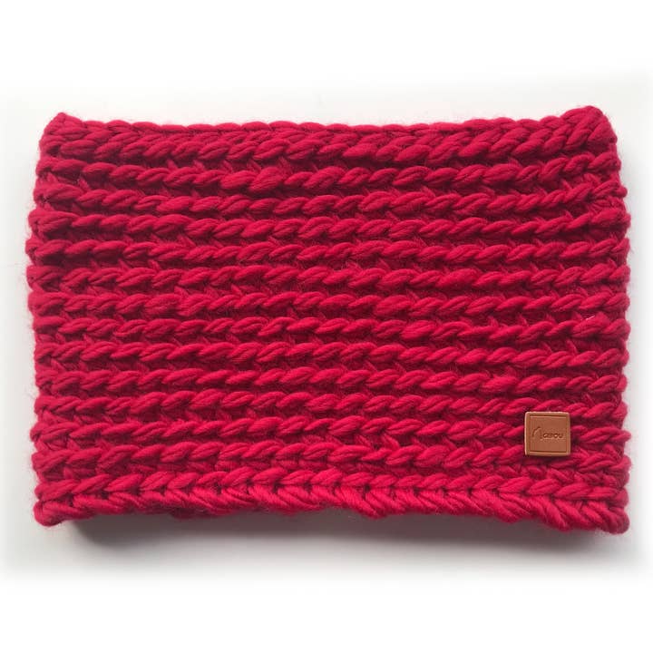 Gibou – wholesale Mössa - Dam – Handstickad halsvärmare8