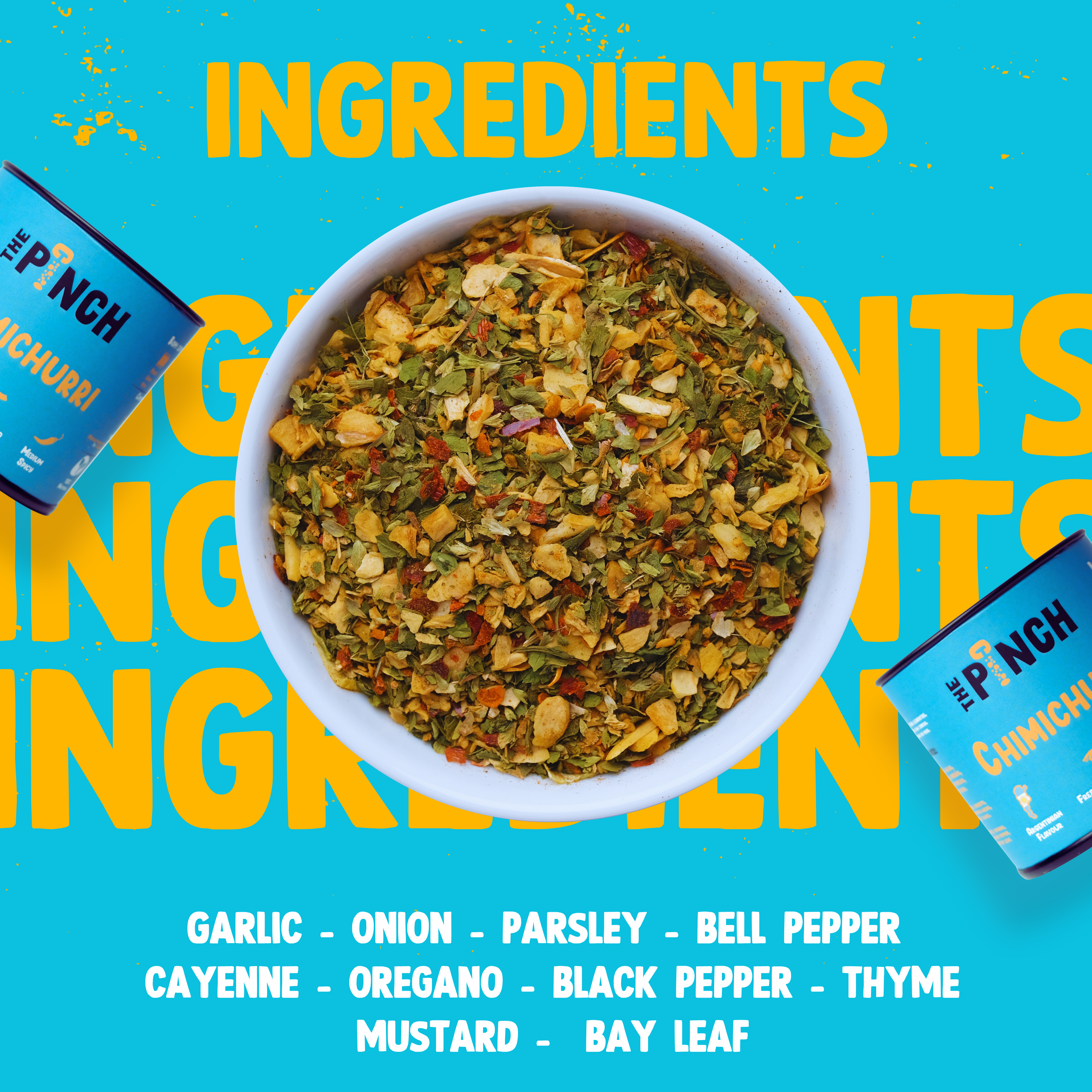 The Pinch - World Spice Blends - Wholesale Dried Spice Mix - Chimichurri - 45g2