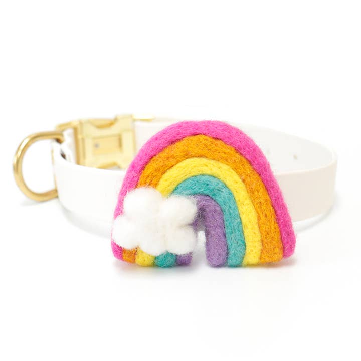 Mimi Green - Wholesale Pet Collar - Dog - Rainbow Dog Collar Accessory (4 Colors) - Pride