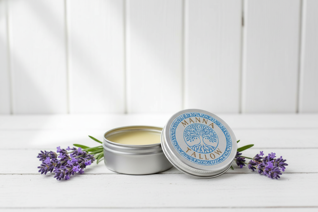 Manna Tallow - Wholesale Body Balm/Butter - Manna Tallow Balm Lavender 2oz0