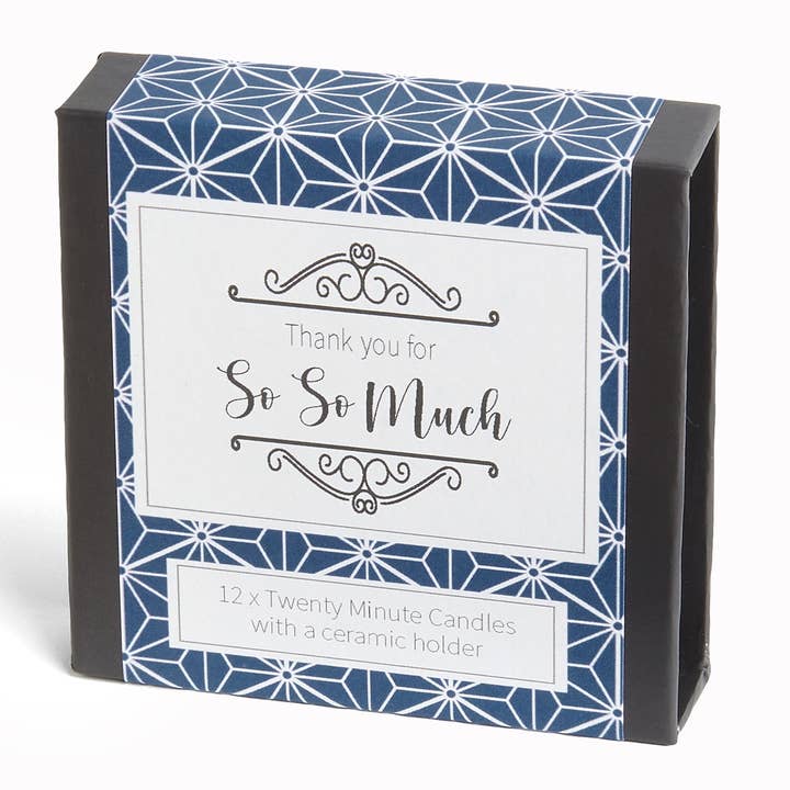 Cotton & Grey - Wholesale Tapered Candle/Candlestick - Thank you... Bundle10