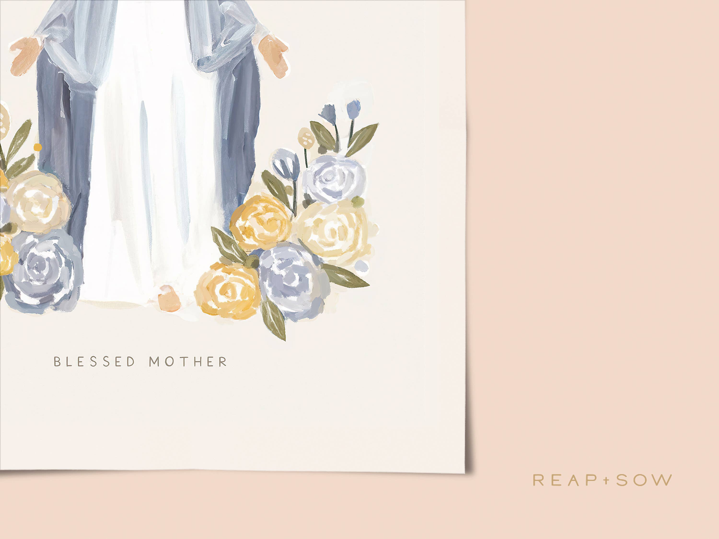 Reap+Sow – Impressão artística por atacado – Mãe Bendita Braços Abertos1