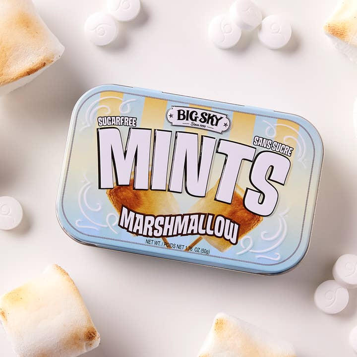 Menthes Big Sky, guimauve, 144 carats pour la vente par Big Sky Brands Inc.