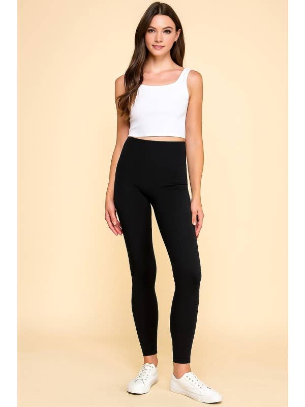 MIO WHOLESALE – wholesale Athletic/lounge leggings – Women's – CL07 HIGH RISE FLEECE LEGGINGS1